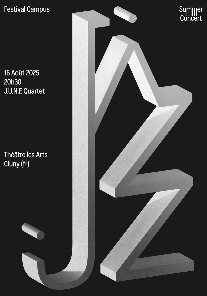 Campus Festival — poster, B1, 2025, Atelier Bagarre